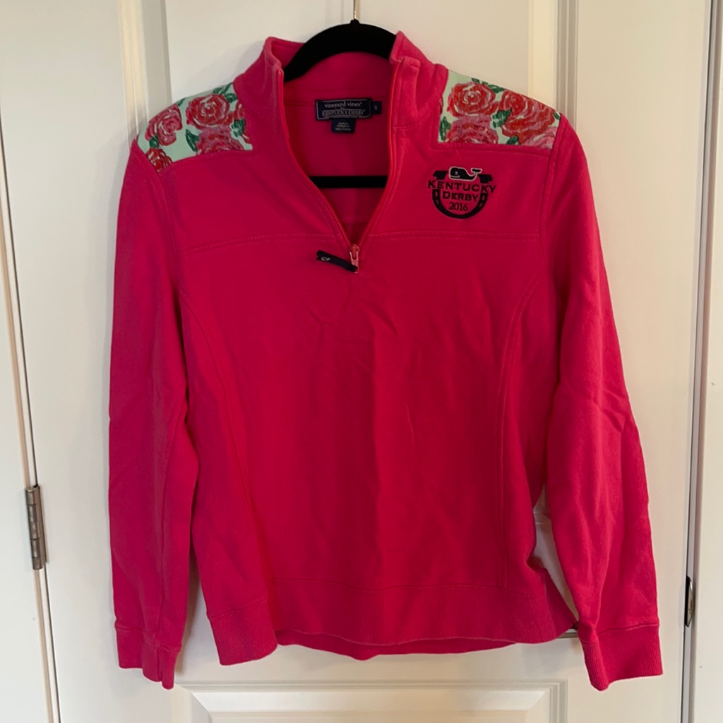 Rare 2016 Rose Kentucky Derby Quarter Zip